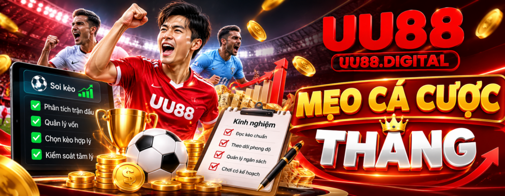 Mẹo cá cược thắng và kinh nghiệm phân tích kèo tại UU88