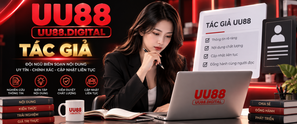 Tác giả và đội ngũ biên tập nội dung UU88